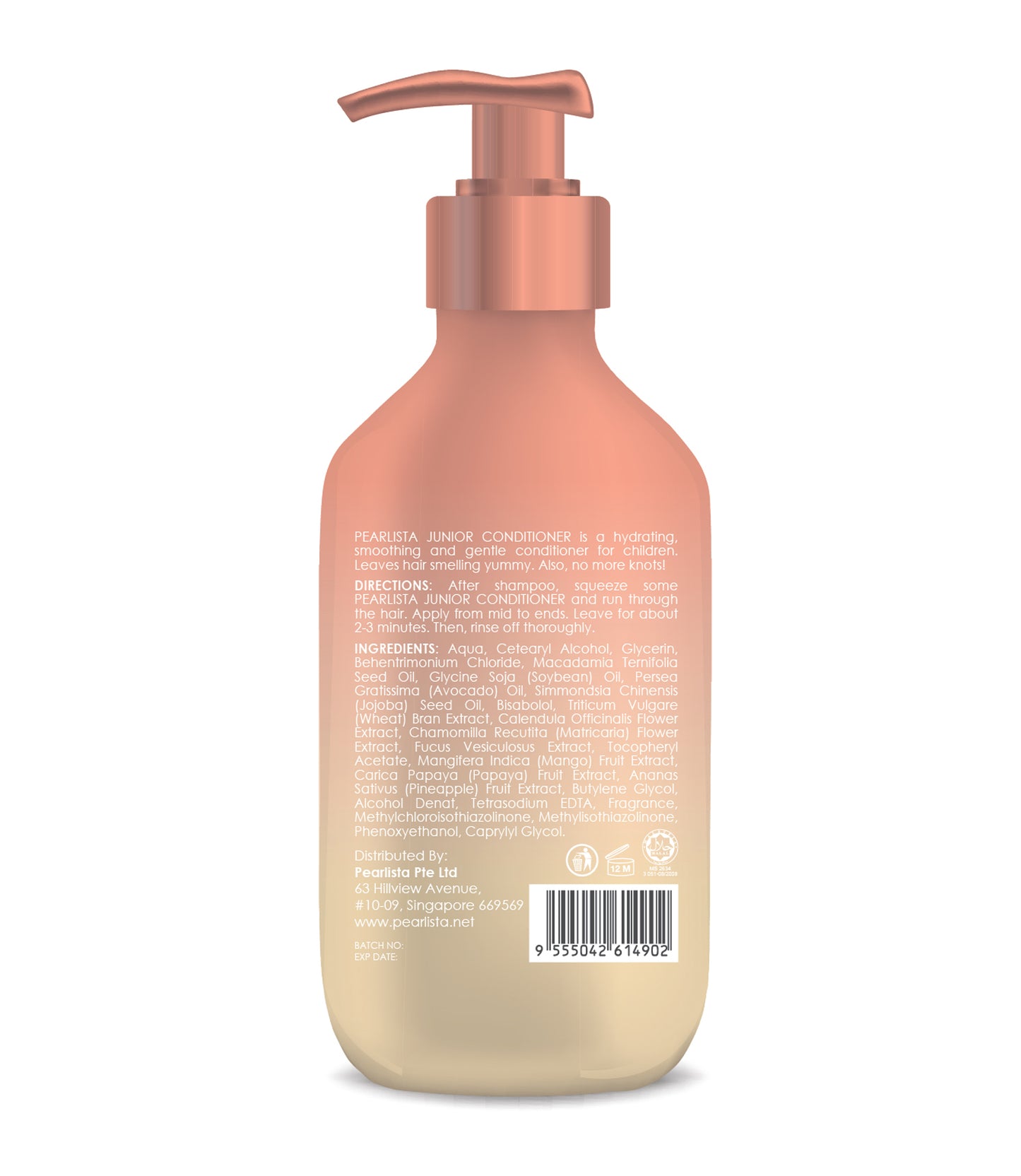 Pearlista Junior Peaches & Cream Conditioner