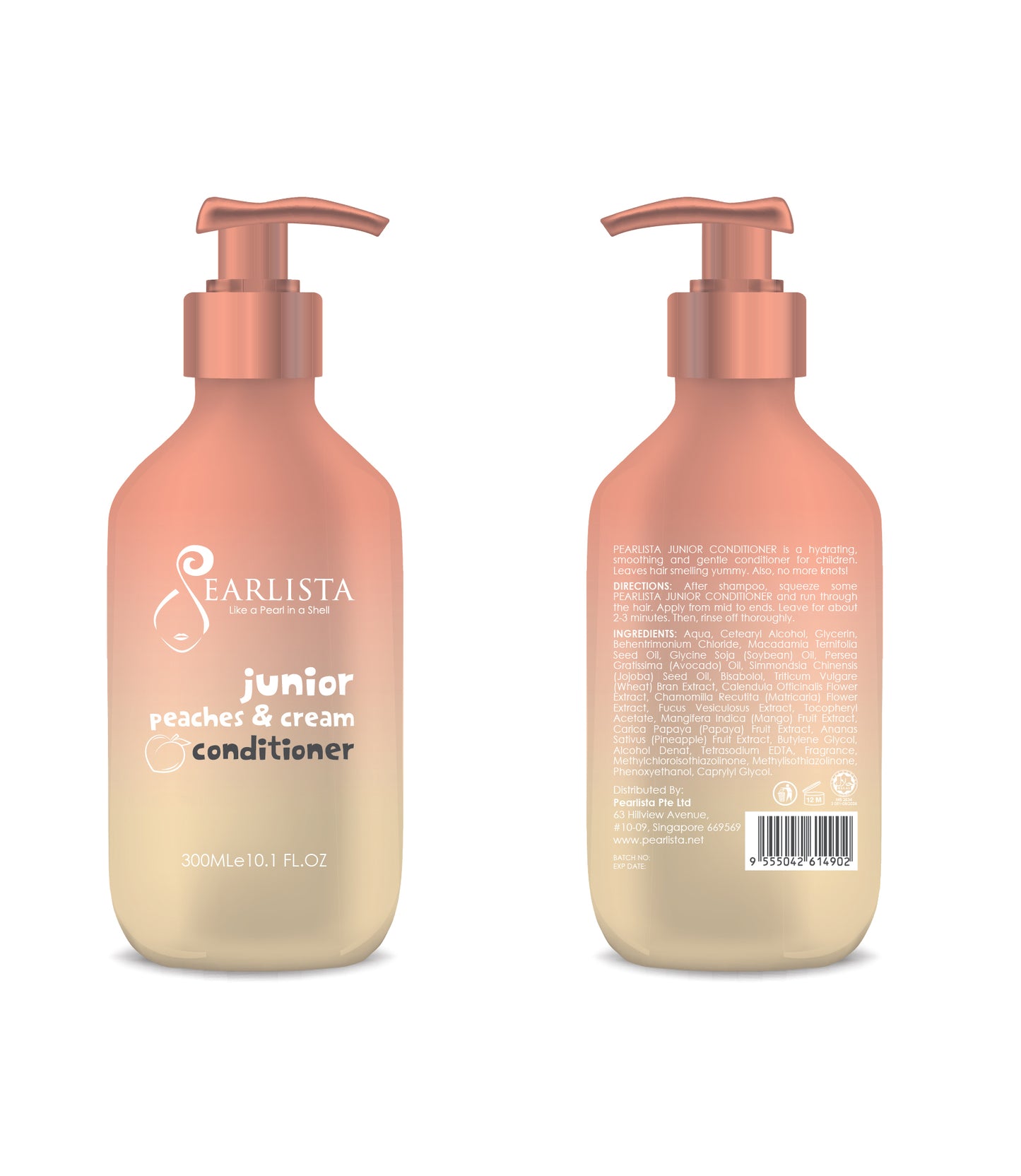 Pearlista Junior Peaches & Cream Conditioner
