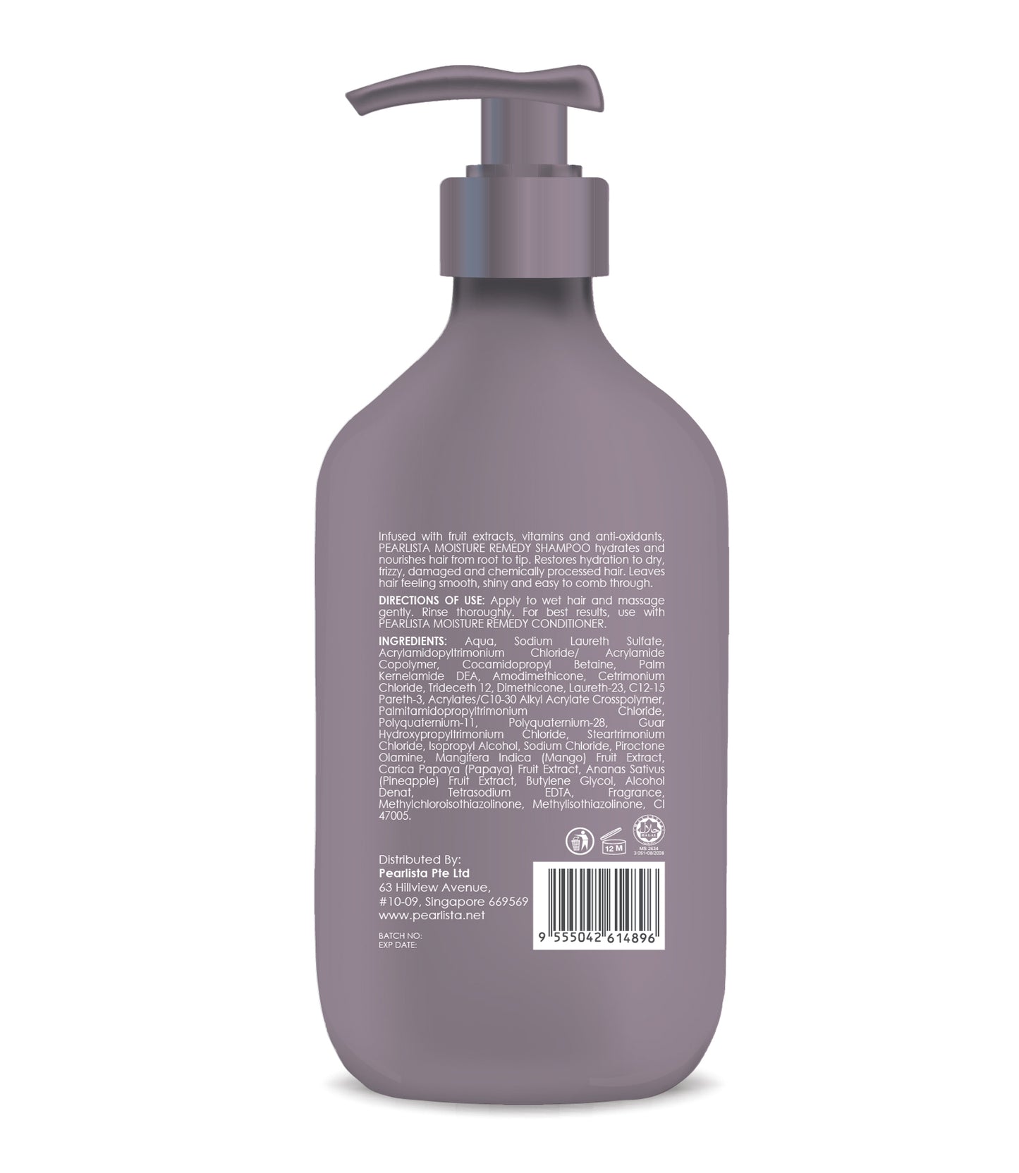 Pearlista Moisture Remedy Shampoo